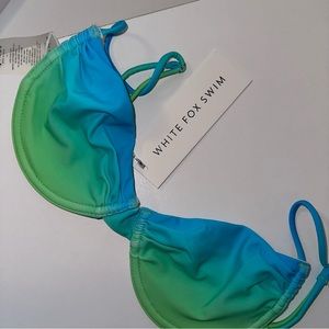 White Fox Bikini Top